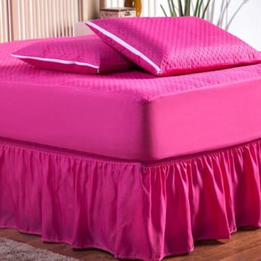 Imagem de Kit Capa Protetora Impermeável Casal Padrão + 2 Capas Impermeável para