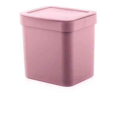 Imagem de Lixeira trium 4,7l rosa quartz - ou lx 505 rsqf