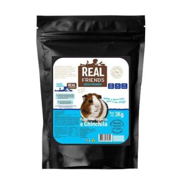 Imagem de Ração Zootekna Real Friends para Porquinho da Índia e Chinchila - 3kg 