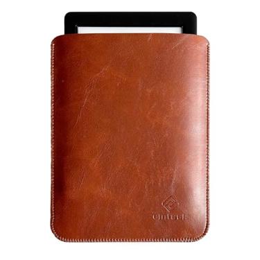 Imagem de CM Tech Capa de couro para Kindle, leve, ultrafina, capa protetora para Kindle Paperwhite Kindle Oasis, capa de couro PU premium 6ª a 12ª geração (6ª ~ 10ª geração, marrom)