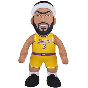 Imagem de Bleacher Creatures Boneco de pelúcia Anthony Davis do Los Angeles Lakers de 25,4 cm – Um superstar para brincar ou exibir