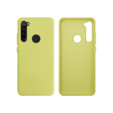 Imagem de Capa para Redmi Note 8 em Silicone Aveludado Premium - GCM, Verde Abac