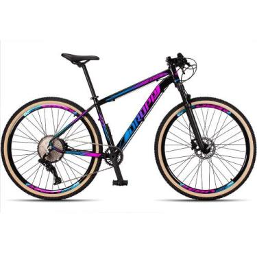 Imagem de Bicicleta 29 Dropp Z3 12V Freio Hidráulico Suspensão com Trava no Guid
