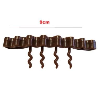 Imagem de 1 unidade Acessório Pente Marrom Volume para Cabelo - Lynx Produções a
