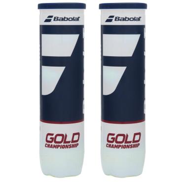 Imagem de Bola de Tênis Babolat Gold Championship Pack com 2 Tubos