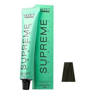 Imagem de Coloração Supreme Chroma 6.1 Loiro Escuro Cinza 50g Vizet