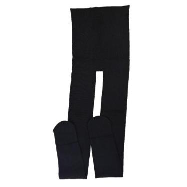 Imagem de Meia Calça Com Pé Feminino Grosso Pelinho Inverno Proteção Frio Quenti