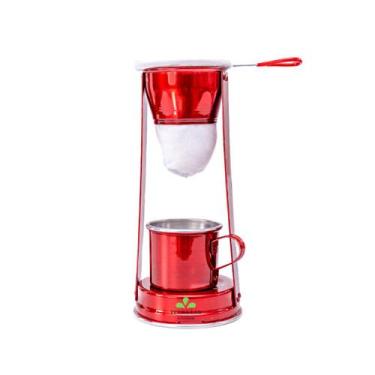 Imagem de Caneca Com Mancebo Suporte Coador De Café Cantinho Do Café - TERRA LAR