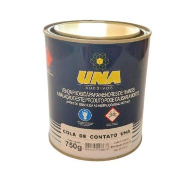 Imagem de Cola de contato una para marceneiro e Sapateiro, 2 lata de 750g