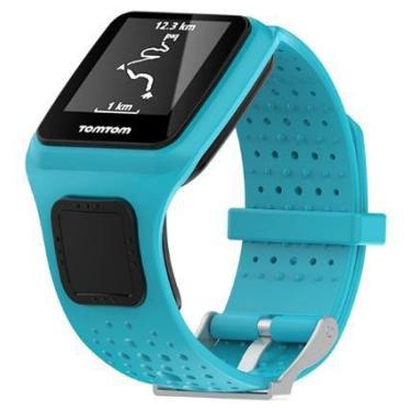 Imagem de Pulseira Tomtom Para Runner 1 GPS - Stonte, Azul claro