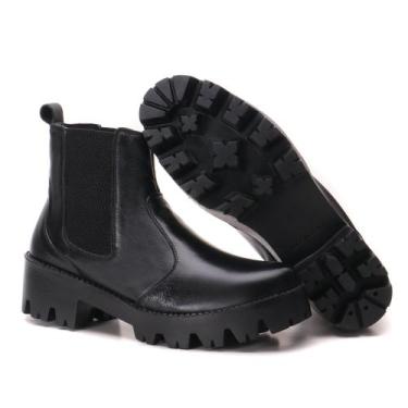 Imagem de Bota Feminina de Couro - Tratorada Terra - Ref 9002 - Reta Oposta, Pre