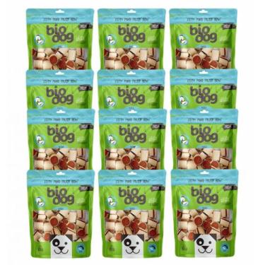 Imagem de 12x Petisco Bio Dog Gourmet Sushi- para Cães- Frango-100g - BioDog
