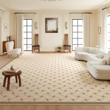 Imagem de Tapete xadrez minimalista de cor sólida, confortável, fácil de cuidar, tapetes grossos para quarto, tapetes artísticos de luxo para sala de estar, YHT001, A, 300x400 cm