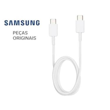 Imagem de Cabo Original Samsung Galaxy USB-C com saída padrão type-C Note A70 SM