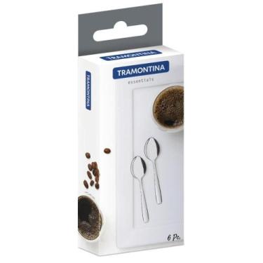 Imagem de Conjunto de Colheres para Café/Expresso Tramontina Amazonas em Aço Ino