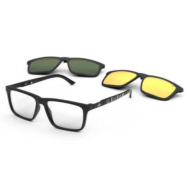 Imagem de Armação de Grau Mormaii Swap 4 6112 com 2 Clipons, Aco