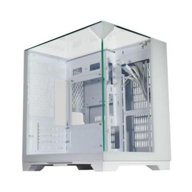 Imagem de Gabinete Gamer K-mex Aquario Cg-w3k3 Visao Infinita Branco Micro Atx S