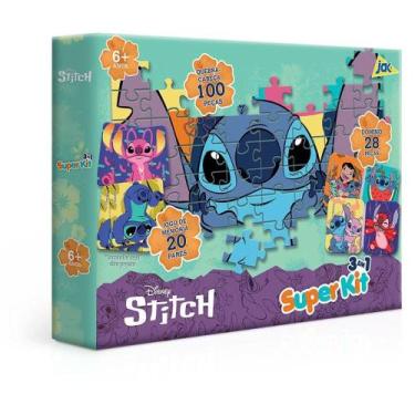 Imagem de Super Kit Stitch Com 3 Jogos - Toyster