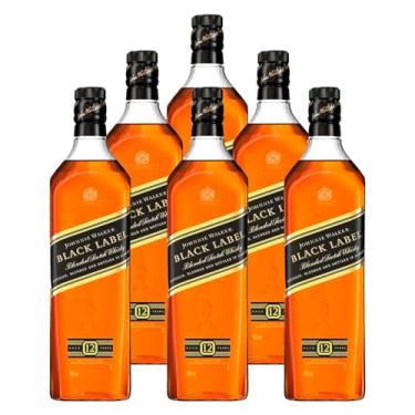 Imagem de Whisky Escocês Johnnie Walker Black Label 1l 6 Unidades