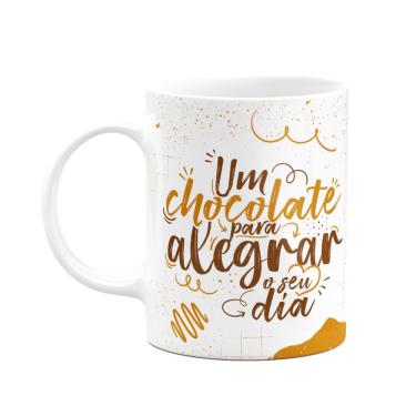 Imagem de Caneca Páscoa Doce - Um chocolate para alegrar o seu dia  M2