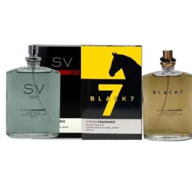 Imagem de Perfumes importados sv e black7 sabedoriae bom humor duradora fixaçao,