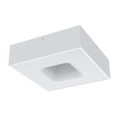 Imagem de Plafon Taschibra Waffle Led Bivolt Branco 6500K Luz Branca