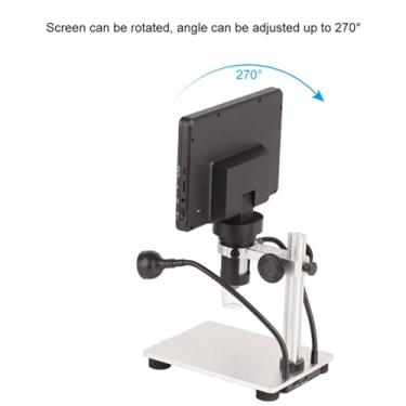 Imagem de Microscópio Digital Elétrico Industrial 12MP de Alta Definição 7in 1200x para Reparo de Telefones Celulares