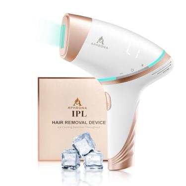 Imagem de Aphrona® Remoção permanente de pelos para dispositivo de beleza corporal e facial | Removedor de pelos seguro e eficaz | FDA Cleared
