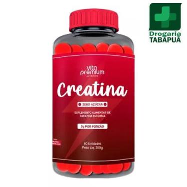 Imagem de Creatina Monohidratada em gomas 60unids 3g por porção - sabor frutas V