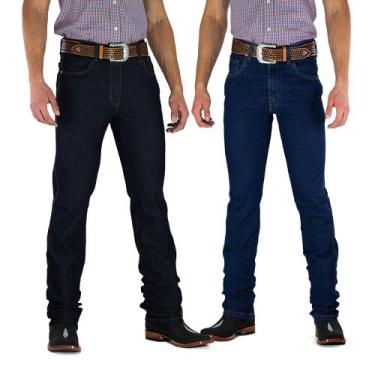 Imagem de Kit 2 calças jeans docks western masculina original fit - Dock's Weste