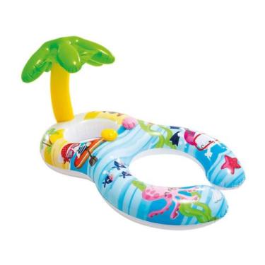 Imagem de Boia Baby Boat Fundo do Mar - Baby Bote Peixinhos Intex