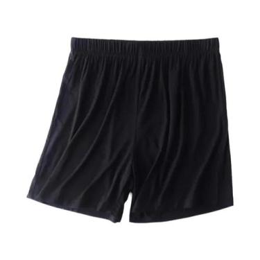 Imagem de Shorts De Verão Modal De Tamanho Grande, Calças De Pijama Soltas Casua