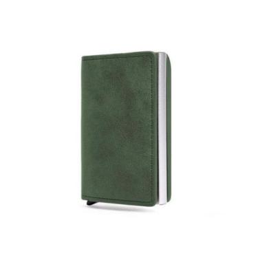 Imagem de Carteiras Fibra De Carbono Porta-Cartões Masculina Marca Preta Mágica 