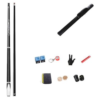 Imagem de CQBXRD Bastão de taco de sinuca de bordo 1/2 147.3 cm 10,8 mm 11,8 mm 13mm cabeça de haste (não intercambiável) bastões de taco de bilhar para adultos, tacos de sinuca, bar de casa