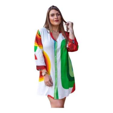 Imagem de Bata Blusa Indiana Feminina Viscose Saida Praia Casual 379 - Deeyaa, E