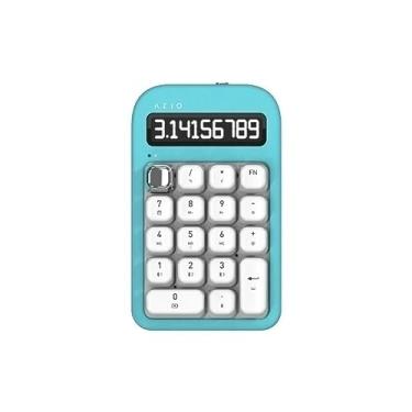 Imagem de Azio IZO Numérico Pad/Calculadora – Interruptores Vermelhos (Pré-Lubrificados) em Mint Daisy, IN409