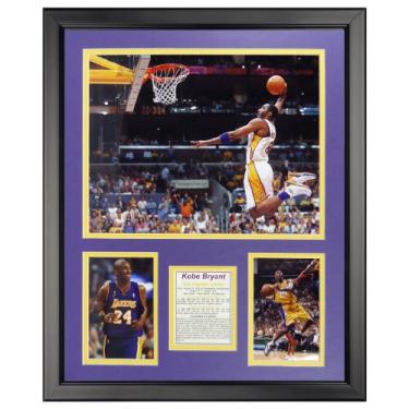 Imagem de Legends Never Die Kobe Bryant - Colagem de fotos emoldurada Dunk 40,64 x 50,8 cm