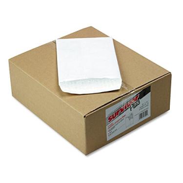 Imagem de Survivor R7501 DuPont Tyvek Air Bubble Mailer, autovedante, 16,5 x 23,5 cm, branco (caixa com 25)