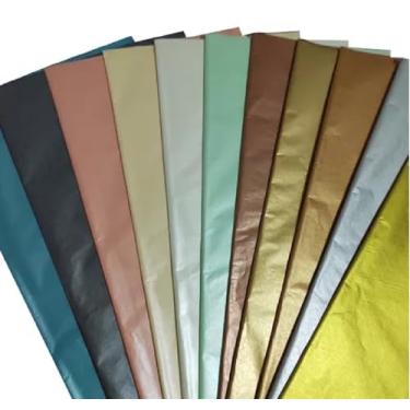 Imagem de Papel de Seda Perolado/Metalizado 48X60 Pacote com 20 Folhas - NOVAPRINT/RIDET (ROSA GLAMOUR PEROLIZADO)