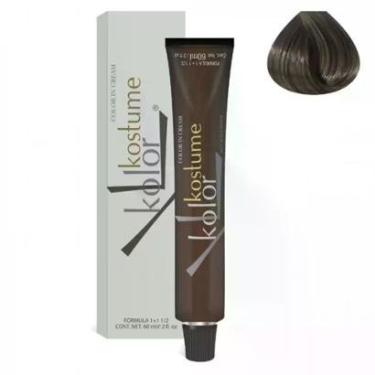 Imagem de Coloração Kostume Kolor 7.1 Loiro Médio Cinza 60Ml-Unissex