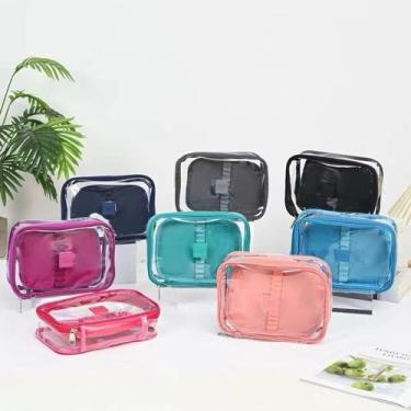 Imagem de Necessaire com Divisória Cores Sortidas Itens de Maquiagem - RTS MARTI