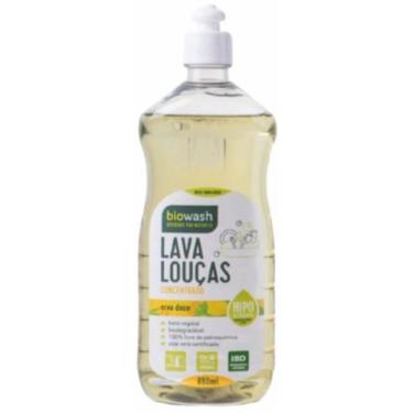 Imagem de Kit 2 Detergente Lava Louças Erva Doce Biowash 650Ml