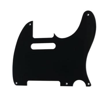 Imagem de ROZILO Pickguard Tele para guitarra vintage de 1 dobra e 5 furos para estilo telecaster padrão dos EUA/México