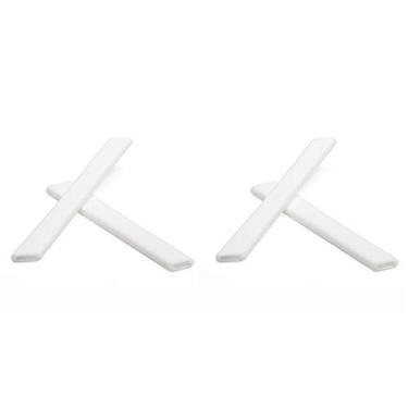 Imagem de Eye Opening Stuff Acessórios de substituição compatíveis com óculos de sol Oakley Jawbone/Split Jacket/Racing Jacket - Branco e branco