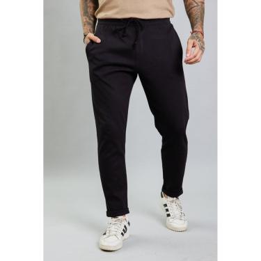 Imagem de Calça de Moletom Masculina com Barra Dobrada Dialogo Jeans-Masculino