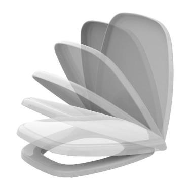 Imagem de Assento Fit Versato Tampa de Vaso Celite Soft Close Bege Tupan