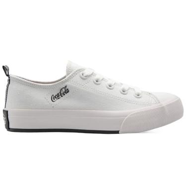 Imagem de Tênis Feminino Coca-cola Atlanta Canvas Coke Branco CC2384-35