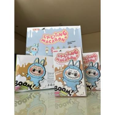 Imagem de Labubu Chaveiro Pelúcia Colecionável Box Surpresa Exciting Macaron Big
