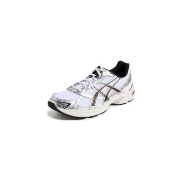 Imagem de ASICS Tênis esportivo masculino GEL-1130, Branco/Clay Canyon, 37/38 BR