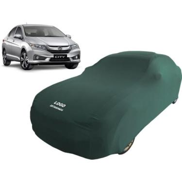 Imagem de Capa Honda City de Tecido Helanca Lycra - Mz, Verde